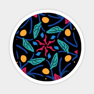 Flowers Pattern Magnet